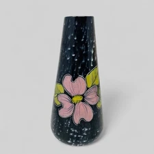 VTG Rushmore Pottery Vase MCM Powder Pink Flower South Dakota 1930’s 1940’s 12”