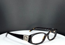 VTG ANNE KLEIN AKNY3129 202/29 Womens Brown Full Rim Eyeglasses FRAMES ONLY