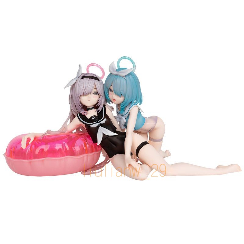 Traje de baño de archivo azul anime de 12 cm A.r.o.n.a figura modelo adorno de regalo de Navidad