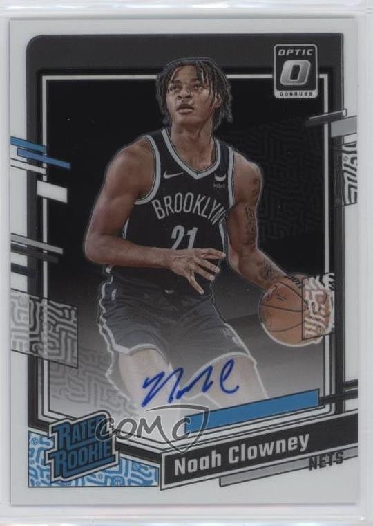 2023-24 Panini Donruss Optic Rated Rookie Signatures Noah Clowney #257 Auto 9l4
