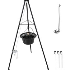 Gulaschkessel, 10L, Emaille, Dreibein, Herd, Camping, outdoorküche, Gulaschsuppe