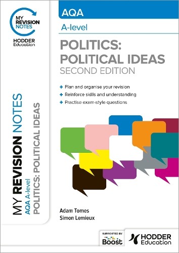 My Revision Notes AQA Alevel Politics Political Ideas  by Adam Tomes PAPERBACK - Image 2