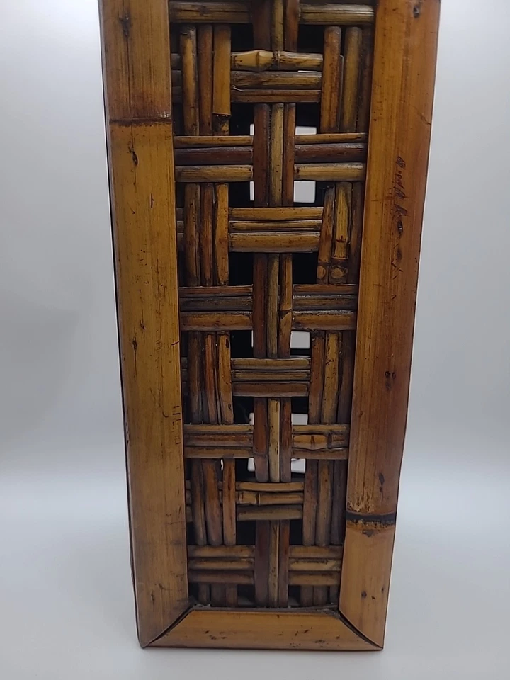 Caja de almacenamiento de bambú de madera de vino/licor Foto 3 de 4