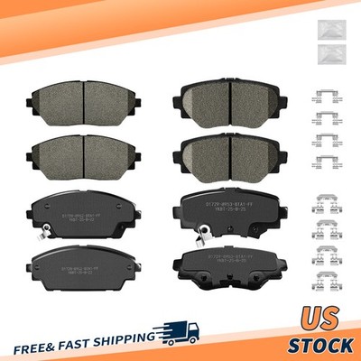For 2014-2018 Mazda 3 Sport Built in Japan Front & Rear Ceramic Brake Pads Kit