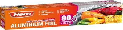 Hero Professional 90m Küche Aluminium Gastronomie Folie Robuste Lebensmittel Abdeckung