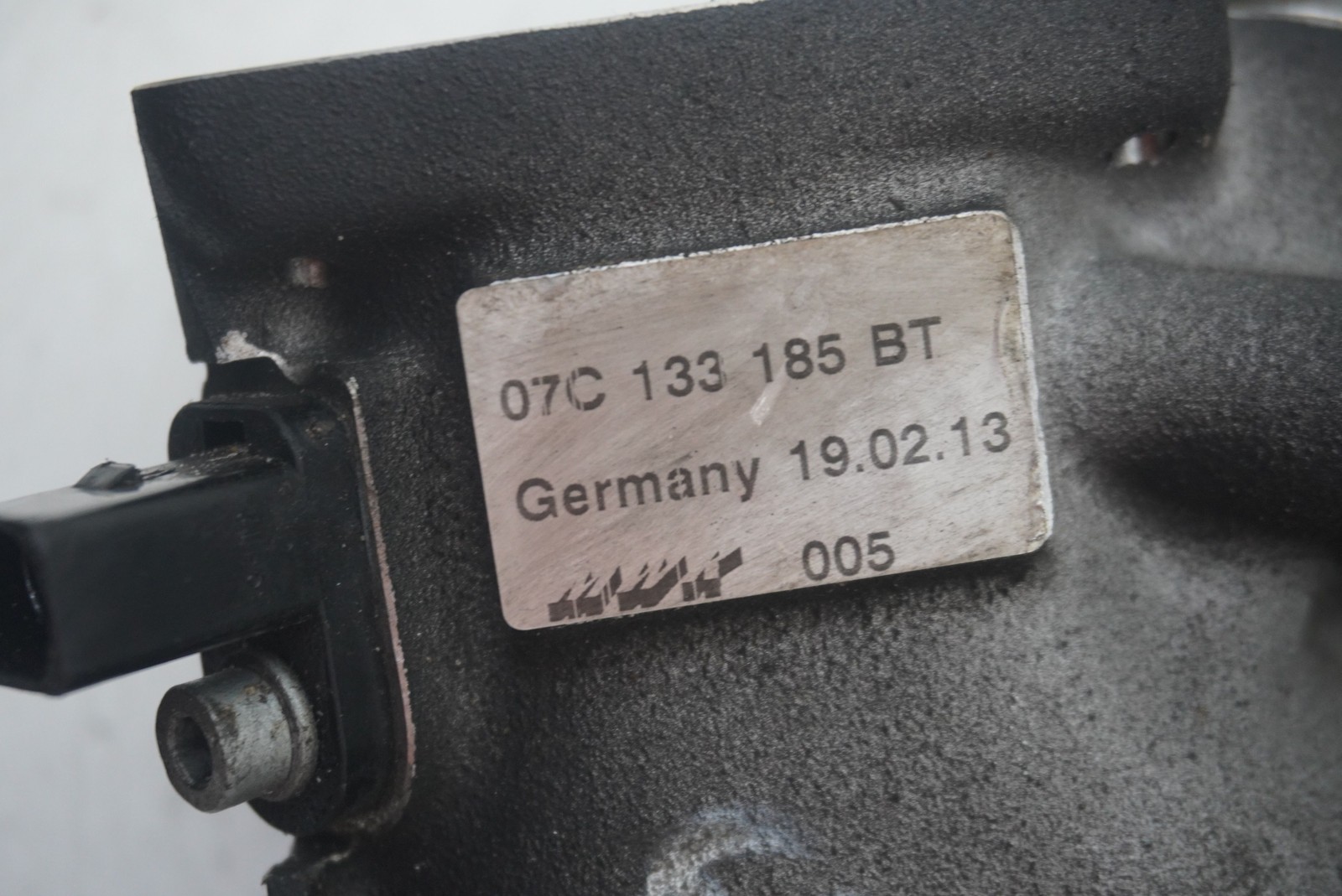 Bentley Continental GT Upper Intake manifold P/N 07C133185BT