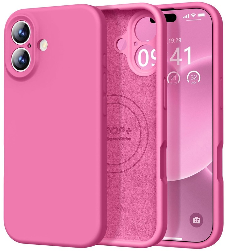 iPhone 17 Case, Compatible with Magsafe (Premium Liquid Silicone) 6.3