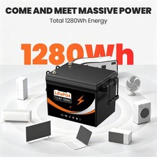 300Ah 100Ah 12V 24V 48V Lifepo4 Lithium Battery Solar Boat RV Garden Golf Buggy