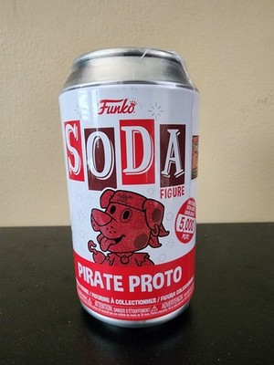 Funko Soda Pirate Proto Red Glitter LE 5,000 Pieces Funtastic Voyage **SEALED**