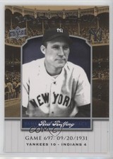2008 Upper Deck Yankee Stadium Legacy Red Ruffing #YSL697 HOF 2k3