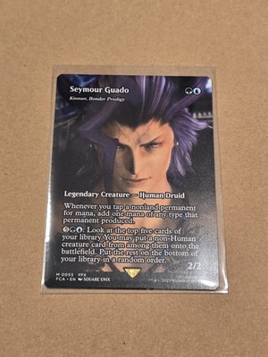 MTG【ボーダーレス】シーモア＝グアド/Seymour Guado【Foil】 MTG Seymour Guado card final fantasy borderless | eBay