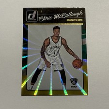 Chris McCullough 2016-17 Donruss Holo Laser Green & Yellow Parallel #84