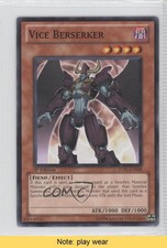 Vice Berserker 1st Ed. YuGiOh Starstrike Blast #STBL-EN008 2010 READ 0b5