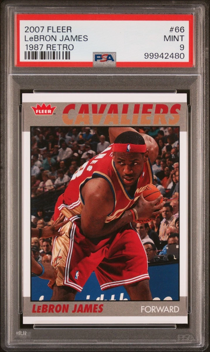 Fleer LeBron James Basketball 2007-08 Season Sports Trading Cards