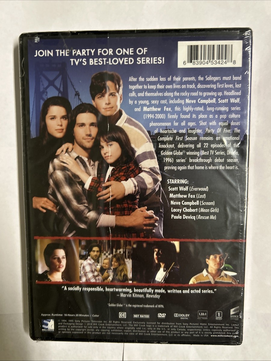 Party of Five: the Complete First Season (DVD) for sale online | eBay