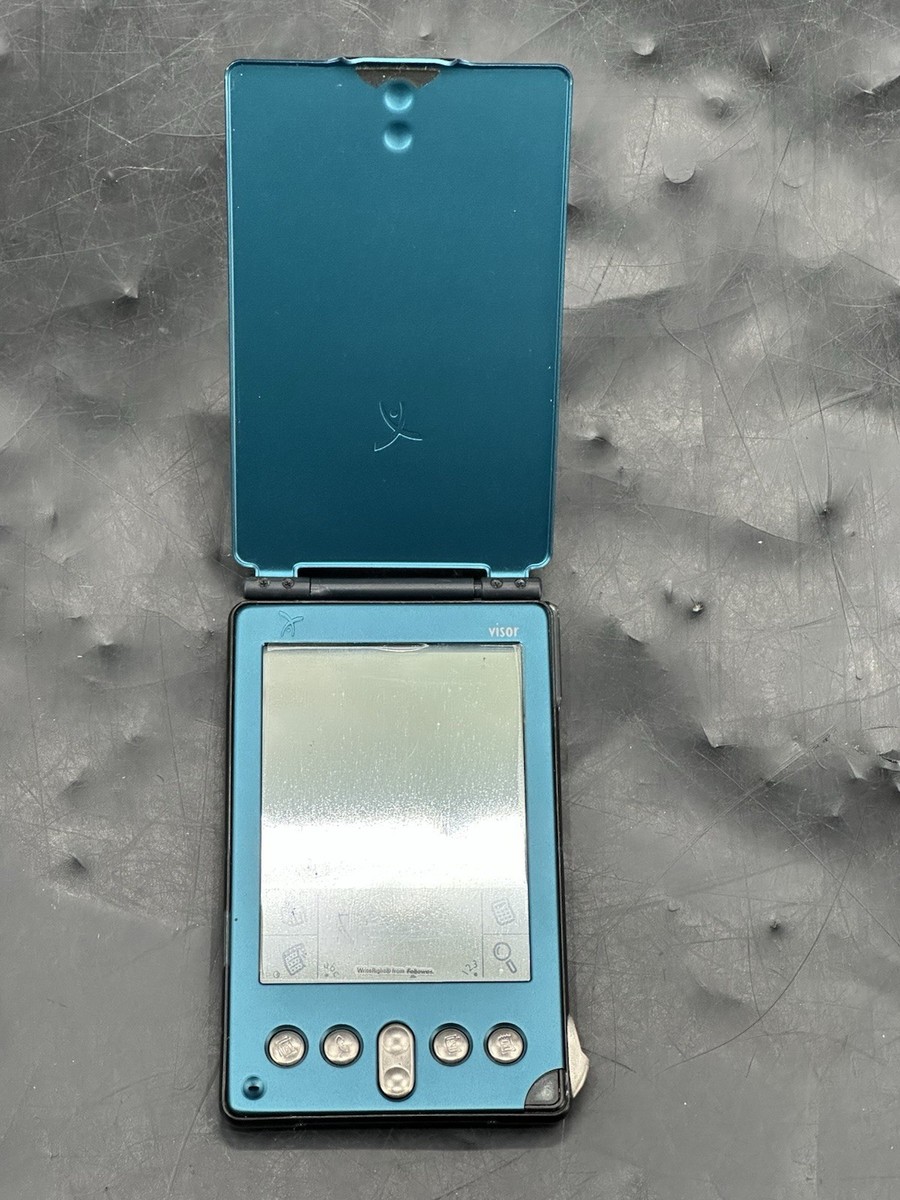 【超希少・動作確認済】Handspring Visor Edge PDA Palm Handspring Visor Edge PDA Blue | eBay