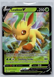 Leafeon V Pokemon Card