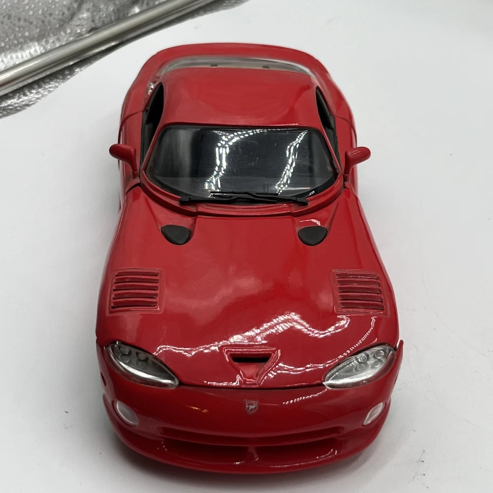 Dodge Viper GTS Maisto Edición Especial Rojo 1:18 Diecast Foto 3 de 4
