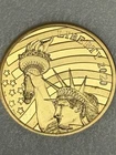 2020 Cook Islands $5 Liberty Gold Coin 1/10 Oz - .240