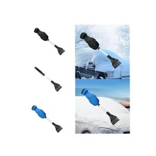 Extendable Car Windshield Ice Scraper with Glove 16-22inch for Winter