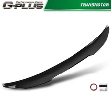 Fo BMW 4 Series G22 G82 M4 2021-26 PSM Style Rear Trunk Spoiler Wing Gloss Black