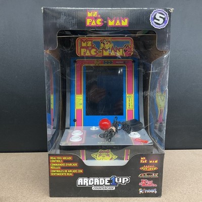 Ms Pacman Countercade Game 5-In-1 Retro Arcade Machine Video Games Pac-Man