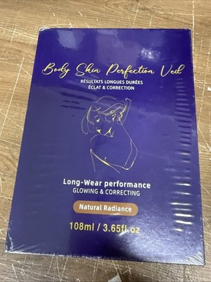 Body Coverage Perfector with Brush - Waterproof Leg & Body Makeup for Skin Imper