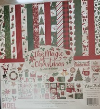 Echo Park 12"x 12" THE MAGIC OF CHRISTMAS collection kit NICE Quick Ship