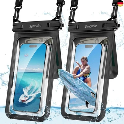BESUCHE DEN SYNCWIRE-STORE SYNCWIRE wasserdichte Handyhülle, 2er-Pack IPX8 Doppelter Unterwasser