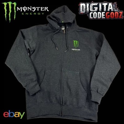 Monster Energy Gear 2025 Promo Clubhouse Zip-Up Hoodie - New/Sealed - XL Size