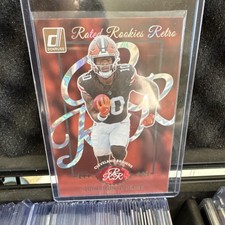 2025 Panini Donruss Rated Rookies Retro Quinshon Judkins #5 Cleveland Browns NFL