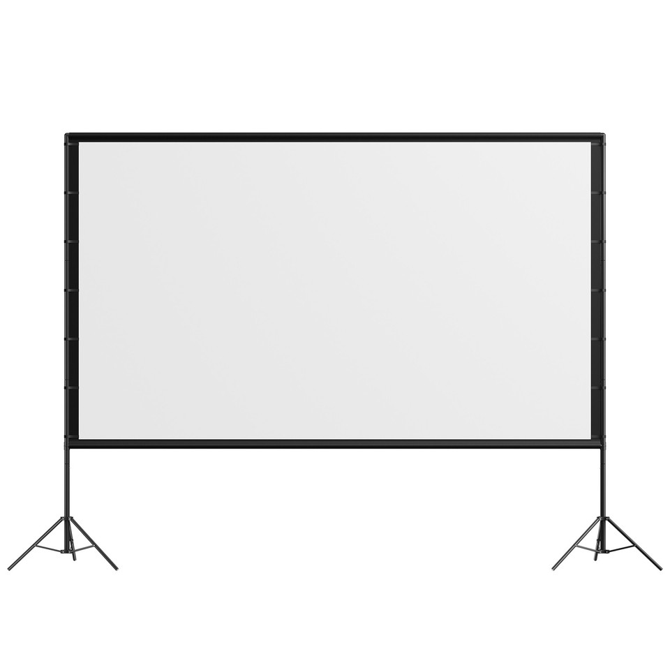 Uimoso 180-Inch 16:9 HD Projector Screen with Stand for 4K and 1080P ...