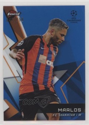 2018-19 Topps Finest UEFA Champions League Blue Refractor /150 Marlos #42 0e3