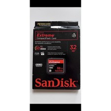 1pcs SanDisk Extreme 32GB Compact Flash CF 60MB/s UDMA