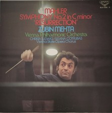 ZUBIN MEHTA &bull; MAHLER symphony no.2 &bull; JAPAN Issue of TAS Decca