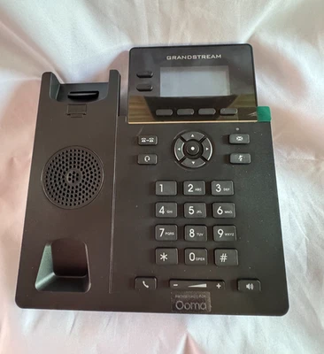 Grandstream GRP2602P VoIP schnurgebundenes Telefon 2 Leitungen Freisprecheinrichtung PoE für OOMA - Bild 1 von 4