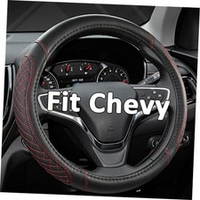Customized Auto Car Steering Wheel Cover for Chevy