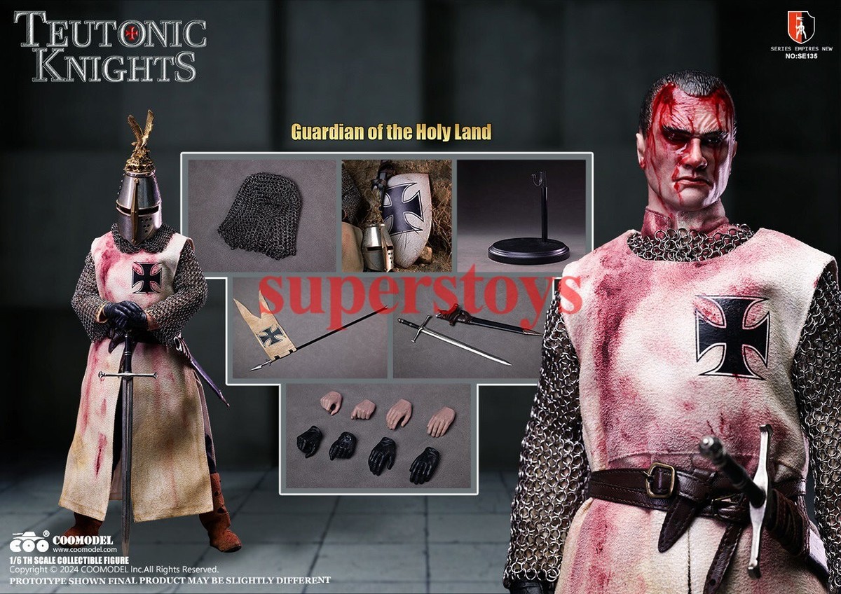 COOMODEL SE135 1/6 Teutonic Knights Holy Land Guardian 12