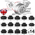 14PC VEHICLE PARTS SUSPENSION STEERING TRACK ROD END BALL JOINTS DUST BOOT COVER