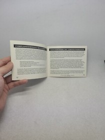 Very Clean Qix nes manual Nintendo Taito 