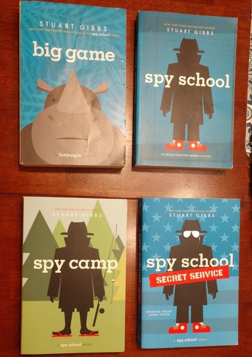 Stuart Gibbs Books: Spy School Series & Others*You Choose