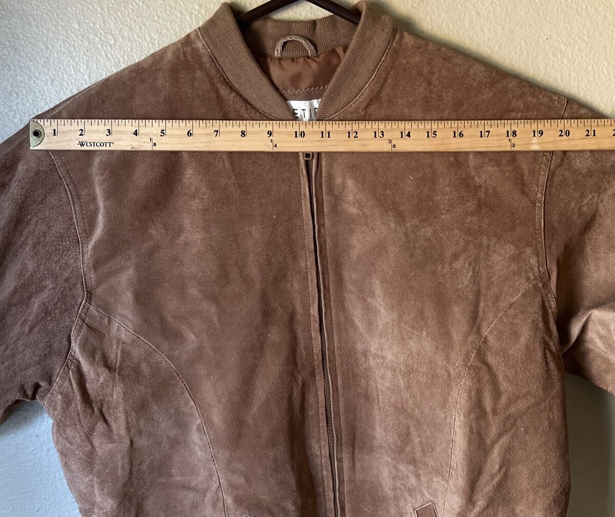 Suede Jacket NWT, VINTAGE ICETIP Pig Split Leather Unisex Suede Jacket NWT, VINTAGE ICETIP Pig Split Leather Unisex
