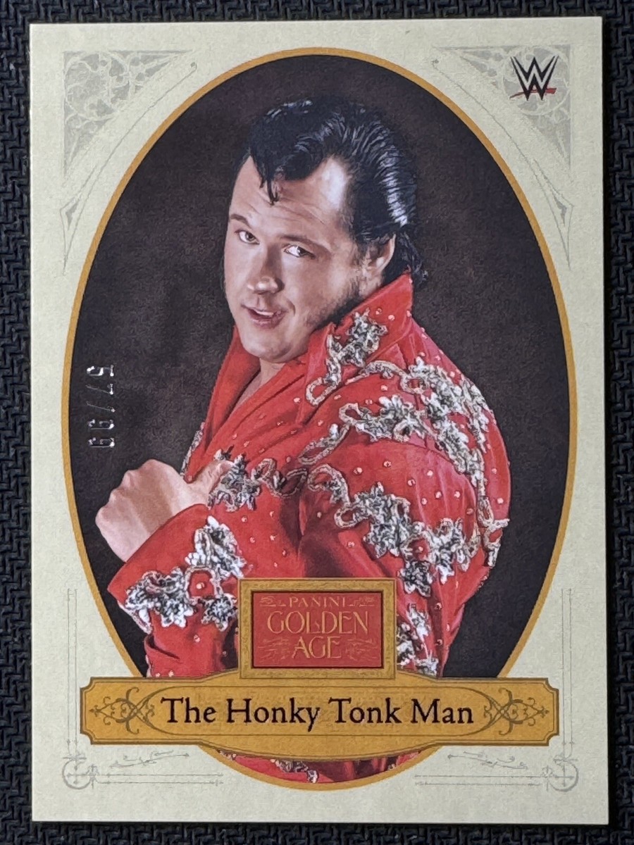 Honky Tonk Man 2023 Panini Chronicles WWE Golden Age /99 Blue SP
