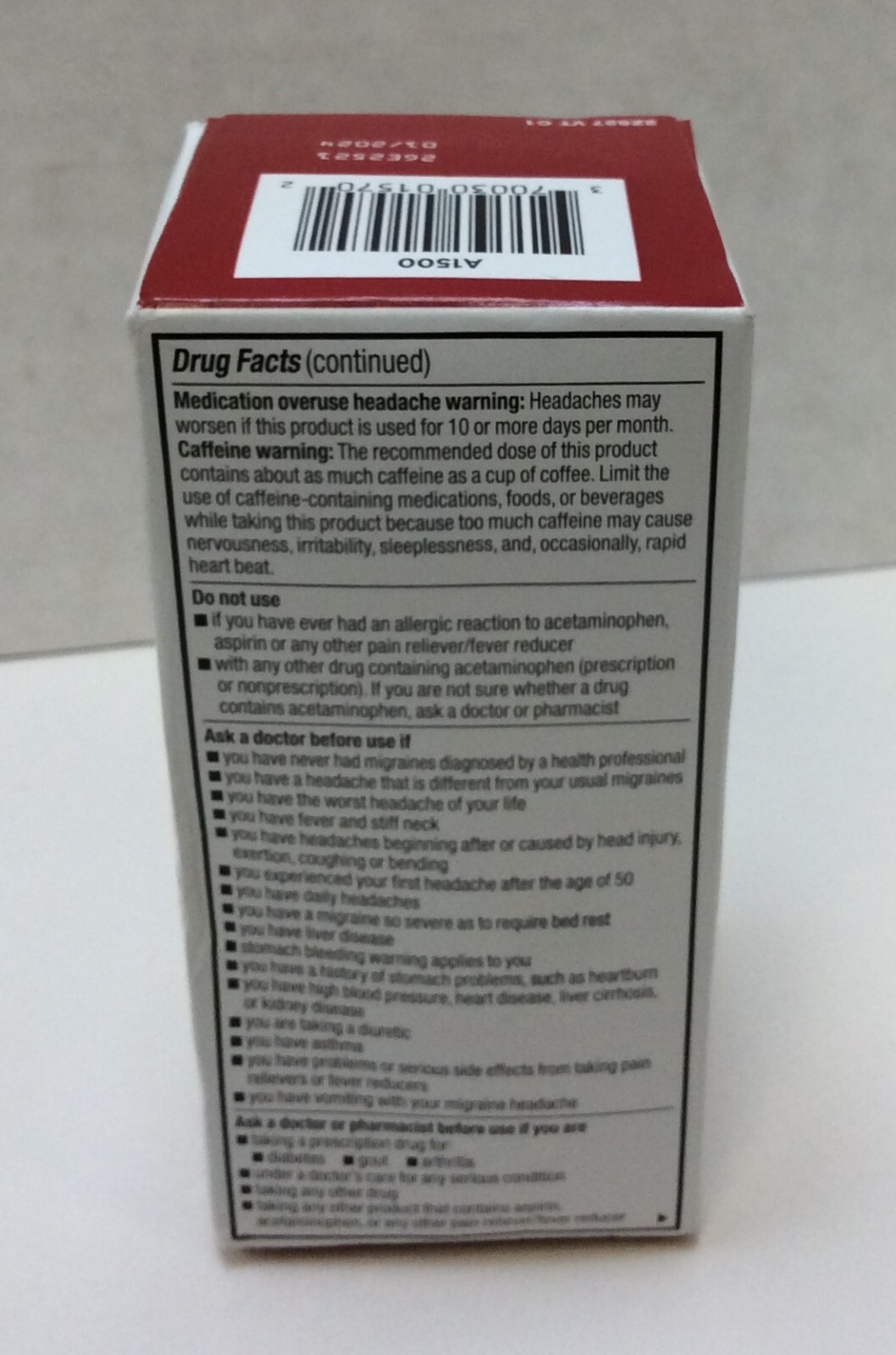 DG Health Migraine Relief Asprin(NSAID) Tablets 80 Geltabs EXP 01/2024
