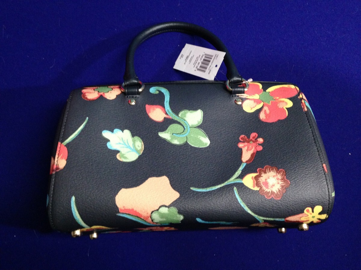 Coach Rowan Women's Satchel - Coated Canvas - Dreamy Land Floral