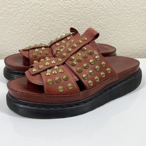 Skye Platform Slip On Sandal Cherry Red 
