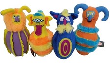 Melissa  Doug Monster Bowling Plush Monsters Aliens Lot Of 4 Replacements