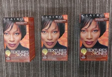 (3 Pack) Clairol Textures & Tones Permanent Hair Color Dye, Fade Resistant, 1 oz