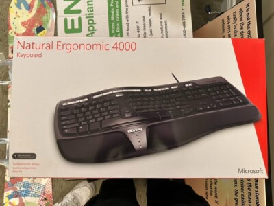 Microsoft Natural Ergonomic 4000 (B2M-00012) Wired Keyboard