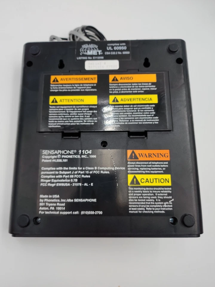 Sensaphone 1104 Remote Monitoring System Auto Dialer - Image 3 of 4